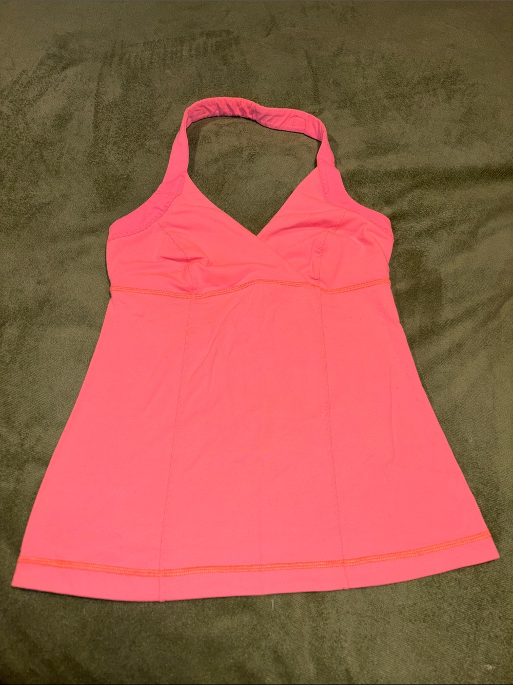 lululemon Pink Halter yoga top